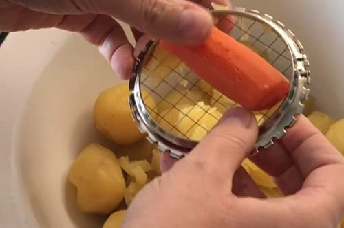 Nauja nerūdijančio plieno virtų kiaušinių pjaustyklė daugiafunkcė rankinė bulvių pjaustyklė braškių vaisių pjaustyklė virtuvės tiekimo kiaušinių įrankiai