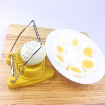 Creative Fancy Многофункционална резачка за яйца Резачка Резачка Приспособления за нарязване за дома Кухня от неръждаема стомана Нови кухненски джаджи