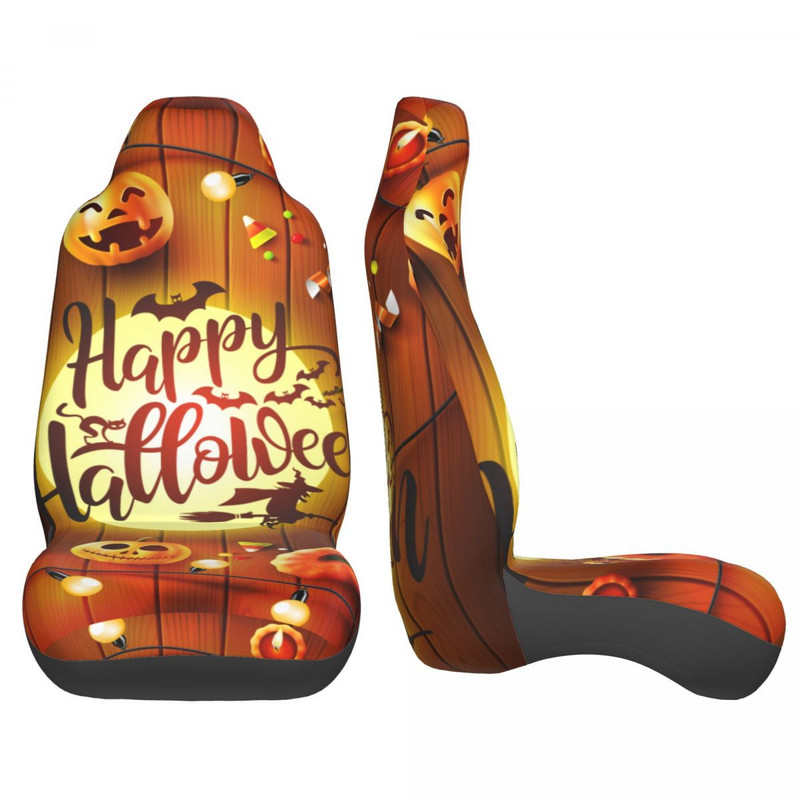 Halloweeni elemendid Spooky Pumpkin universaalne autoistme kate Four Seasons AUTOYOUTH autoistmete katted polüester auto stiil