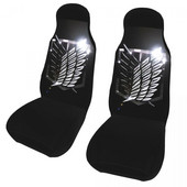 Attack On Titan Survey Corps Shine Husă universală pentru scaunul de mașină pentru majoritatea mașinilor Protecție pentru scaunul de mașină de călătorie Poliester Pescuit