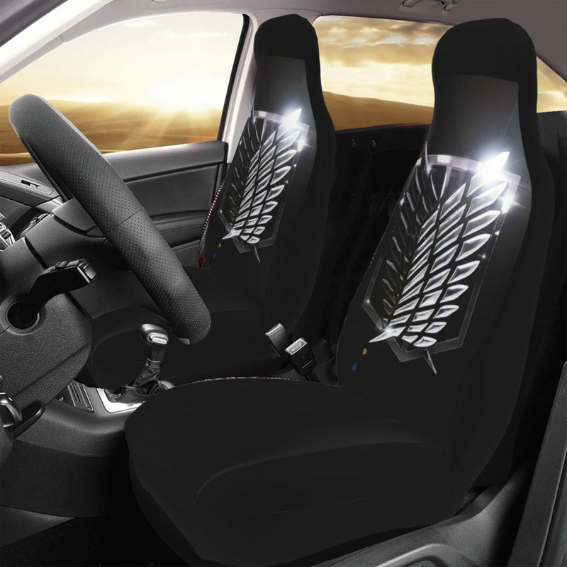 Attack On Titan Survey Corps Shine Husă universală pentru scaunul de mașină pentru majoritatea mașinilor Protecție pentru scaunul de mașină de călătorie Poliester Pescuit