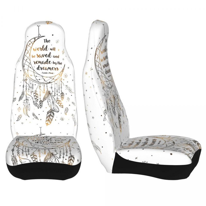 The World Will Be Saved Προστατευτικό κάλυμμα καθίσματος αυτοκινήτου Universal Αξεσουάρ εσωτερικού χώρου Stars Letter Μαξιλάρι καθίσματος/Κάλυμμα Fiber Fishing