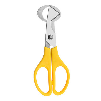 Putpelių kiaušinių žirklės paukščių kiaušinių žirklės nerūdijančio plieno kiaušinių pjaustytuvai kiaušinių lukštų pjaustytuvai kiaušinių atidarytuvai virtuvės rankiniai įrankiai žirklės