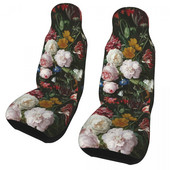 Jan Davidsz Flowers Rose Universalus automobilio sėdynės užvalkalas, apsauginis salono priedai Automobilių sėdynės apsauga, poliesteris