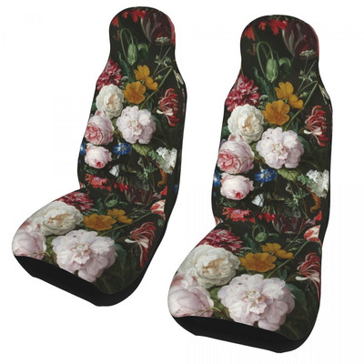 Jan Davidsz Flowers Rose Universalus automobilio sėdynės užvalkalas, apsauginis salono priedai Automobilių sėdynės apsauga, poliesteris