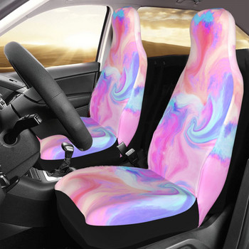 Υγρό Ζωγραφική Ακουαρέλα Universal κάλυμμα καθίσματος αυτοκινήτου Προστατευτικό εσωτερικού χώρου Αξεσουάρ Γυναικείο κάλυμμα καθίσματος αυτοκινήτου Fiber αξεσουάρ αυτοκινήτου