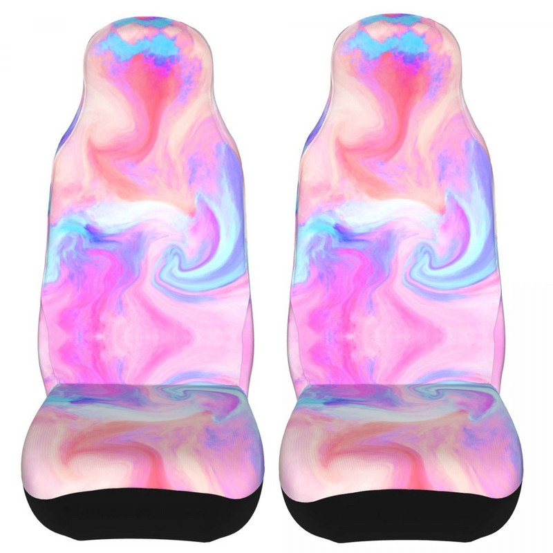 Vedelvärvimine Akvarell Universaalne autoistme katte kaitse, salongitarvikud Naiste auto istmekate Fiiberist autotarvikud