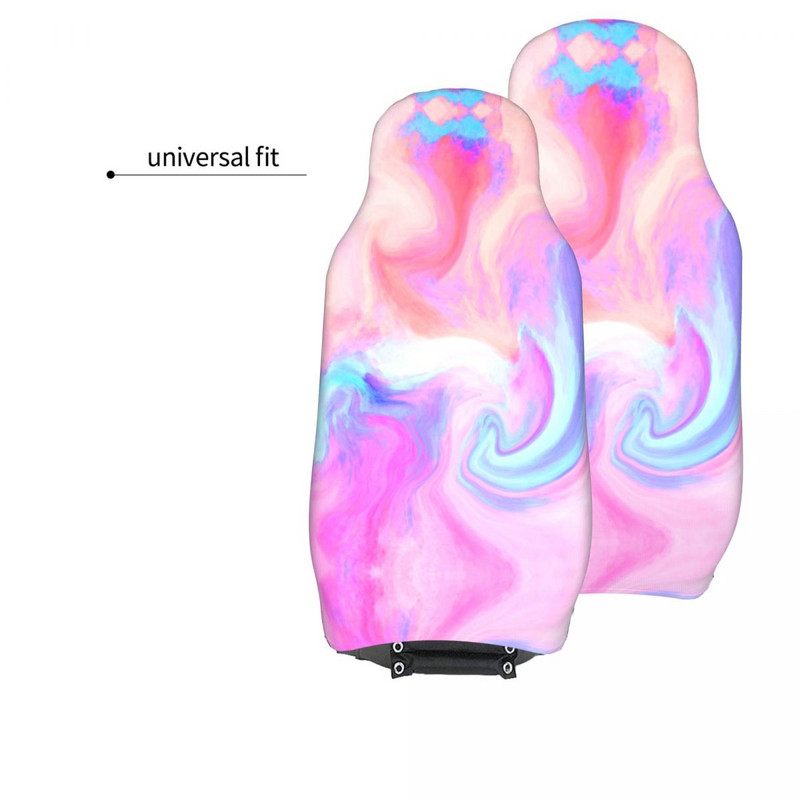 Vedelvärvimine Akvarell Universaalne autoistme katte kaitse, salongitarvikud Naiste auto istmekate Fiiberist autotarvikud