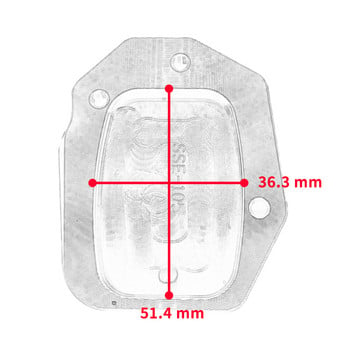 За Honda XLV 600 650 700 TRANSALP XL600V XL650V XL700V CNC странична стойка Стойка за крака Подложка за удължена опорна плоча