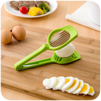 ABS удебелена машина за нарязване на гъби за яйца Резачка за консервирани яйца Резачка за червени фурми Кухненски джаджи