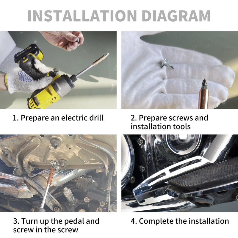 Mootorratta juhi põrandalaud Rider jalalaua kannakaitse Harley Softail FL FLD Touring Road King Street Electra Glide Ultra jaoks