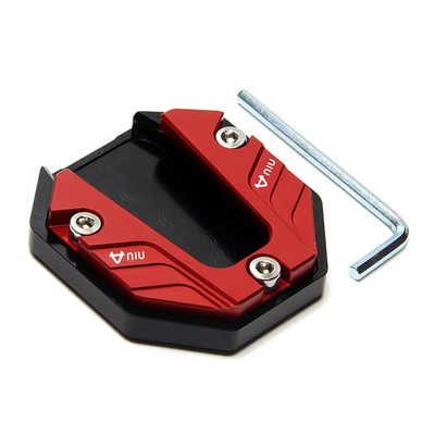 Din aliaj de aluminiu Extensor pentru suport pentru biciclete pentru motociclete Extensie pentru suport lateral pentru picior Placă de suport pentru suport pentru picior Accesorii pentru motociclete