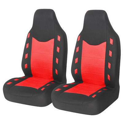Καλύμματα καθισμάτων αυτοκινήτου Simple Bucket Style Bucket Καλύμματα καθισμάτων αυτοκινήτου Μπροστινό ζεύγος Εφαρμογή για Καλύμματα καθισμάτων αυτοκινήτου/φορτηγού/SUV Προστατευτικό καθισμάτων αυτοκινήτου