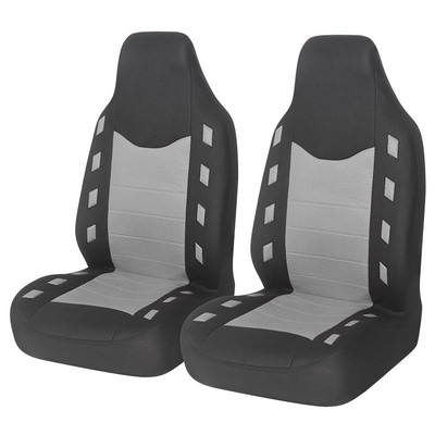 Καλύμματα καθισμάτων αυτοκινήτου Simple Bucket Style Bucket Καλύμματα καθισμάτων αυτοκινήτου Μπροστινό ζεύγος Εφαρμογή για Καλύμματα καθισμάτων αυτοκινήτου/φορτηγού/SUV Προστατευτικό καθισμάτων αυτοκινήτου