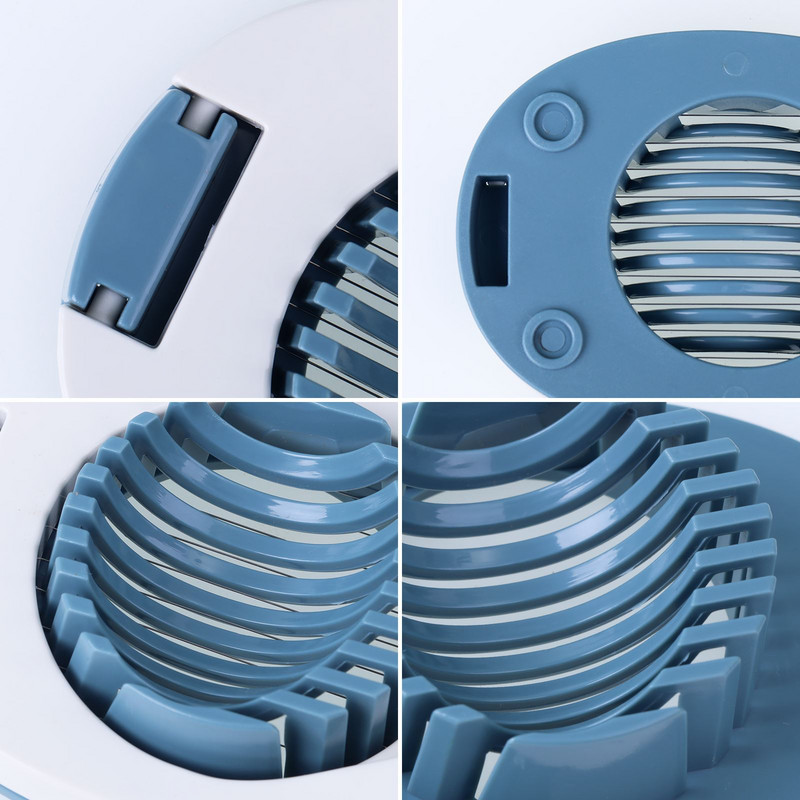 Πολυλειτουργικοί τεμαχιστές Αυγοκόφτης Fancy Splitter Εργαλείο κοπής αυγών Οικιακός κόφτης αυγών για φαγητό Gadget κουζίνας λαχανικών φρούτων