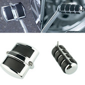 Κάλυμμα πεντάλ φρένου μοχλού αλλαγής ταχυτήτων Chrome για Yamaha V-Star XVS 650 950 1100 Honda Shadow 600 750 1100