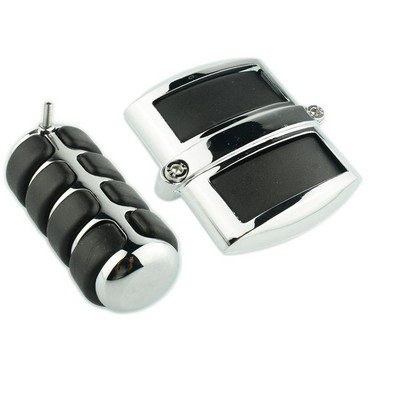 Κάλυμμα πεντάλ φρένου μοχλού αλλαγής ταχυτήτων Chrome για Yamaha V-Star XVS 650 950 1100 Honda Shadow 600 750 1100