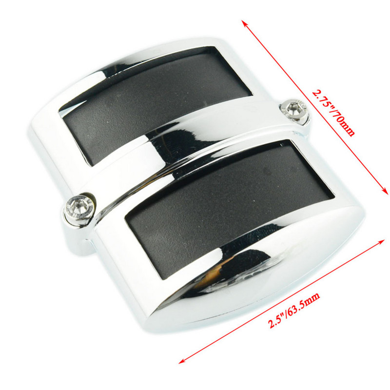 Κάλυμμα πεντάλ φρένου μοχλού αλλαγής ταχυτήτων Chrome για Yamaha V-Star XVS 650 950 1100 Honda Shadow 600 750 1100