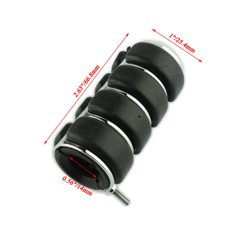 Κάλυμμα πεντάλ φρένου μοχλού αλλαγής ταχυτήτων Chrome για Yamaha V-Star XVS 650 950 1100 Honda Shadow 600 750 1100