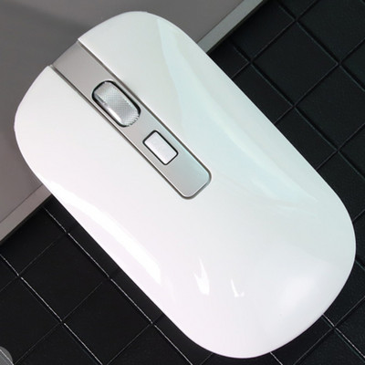 Νέο ασύρματο ποντίκι μονής λειτουργίας Φόρτιση Σίγαση IPad Επιτραπέζιος φορητός υπολογιστής Επιτραπέζιος υπολογιστής Ποντίκι Μεταλλικός τροχός γραφείου Business Home Ποντίκι