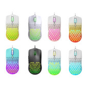 40GE mänguhiir 4Gear 6 nupuga 3600DPI optiline andur Taustavalgustus kärgstruktuuriga hiir