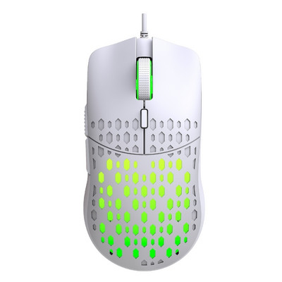 40GE mänguhiir 4Gear 6 nupuga 3600DPI optiline andur Taustavalgustus kärgstruktuuriga hiir
