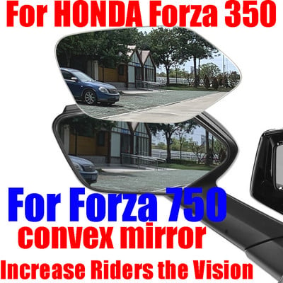 HONDA Forza 350 Forza 750 Forza350 NSS 350 Tartozékok Konvex tükör megnövelt visszapillantó tükrök oldalsó tükör látólencse