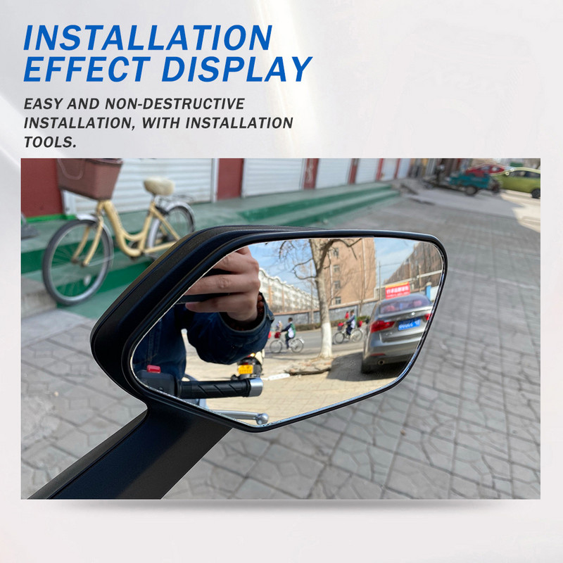 Pentru HONDA Forza 350 Forza 750 Forza350 NSS 350 Accesorii Oglinda convexa Creste Oglinzi retrovizoare Oglinda laterala Vedere Lentila de vedere