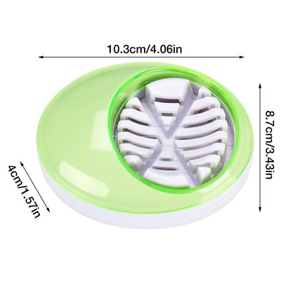 Tăiător de ouă Tăiător de ouă de calitate Tăiător de căpșuni Tăiător de ouă versatil pentru uz casnic pentru ouă, căpșuni, ciuperci, banane, fructe moi