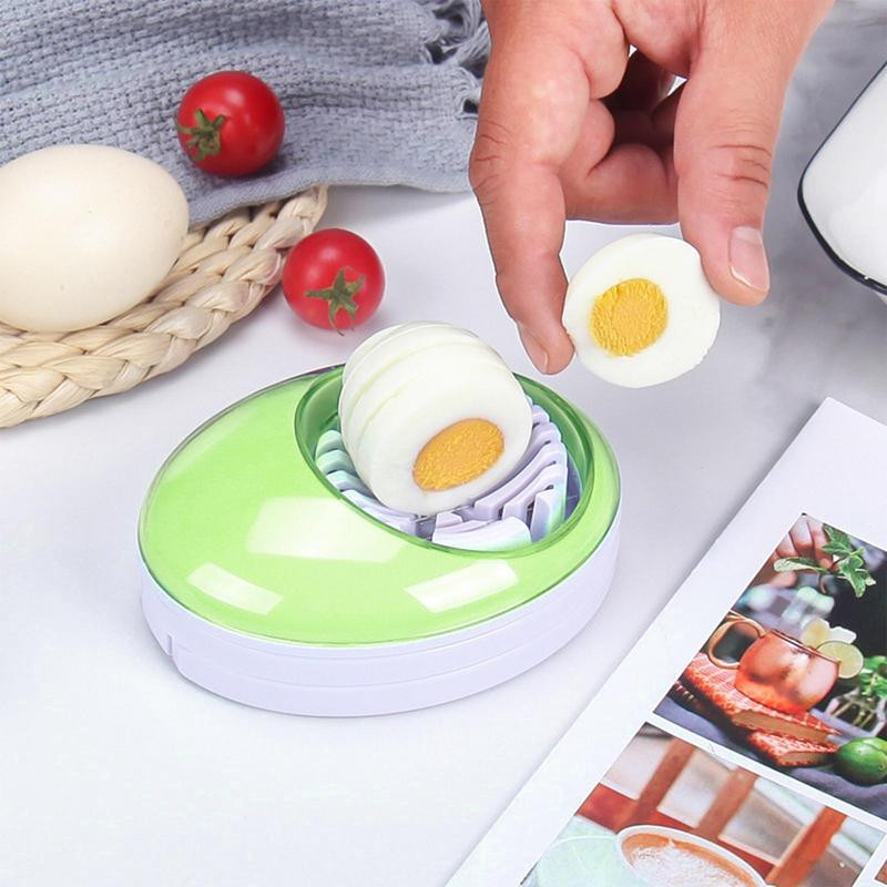 Tăiător de ouă Tăiător de ouă de calitate Tăiător de căpșuni Tăiător de ouă versatil pentru uz casnic pentru ouă, căpșuni, ciuperci, banane, fructe moi