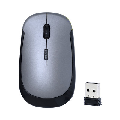 Mouse fără fir Mini 2 4GHz 1600DPI reglabil PC Computer Notebook Mouse Wireless de lucru Mouse optic