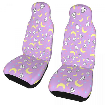 Moody Rabbits Husă universală pentru scaun auto Moon Interior Auto Potrivită pentru toate tipurile de modele Luna Protector scaun auto Poliester Pescuit