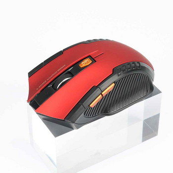 2 4GHz USB безжична мишка за игри Оптични мишки Компютърна мишка 800-1200-1600DPI за настолен лаптоп PC Pro Gamer