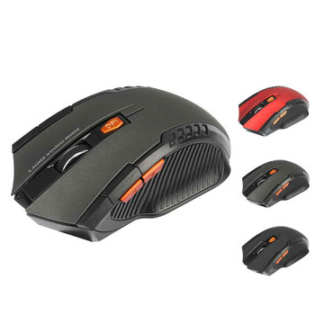 2 4GHz USB безжична мишка за игри Оптични мишки Компютърна мишка 800-1200-1600DPI за настолен лаптоп PC Pro Gamer