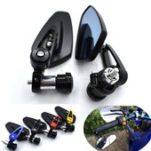 Univerzalni motocikl 7/8" 22mm retrovizor na kraju upravljača za Yamahu YZF R6 YZF R1 FZ1 FAZER FZ6R FZ8 MT07 MT-07 FZ07