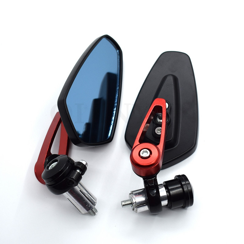 Universalus motociklas 7/8" 22 mm vairo galo šoninis galinio vaizdo veidrodėlis skirtas Yamaha YZF R6 YZF R1 FZ1 FAZER FZ6R FZ8 MT07 MT-07 FZ07