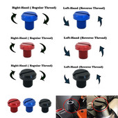 M10x1.25 mootorratta peegli augu pistikud paremal vasakul kruvid poldid alumiiniumist CNC Yamaha Honda Kawasaki Suzuki Triumph BMW jaoks