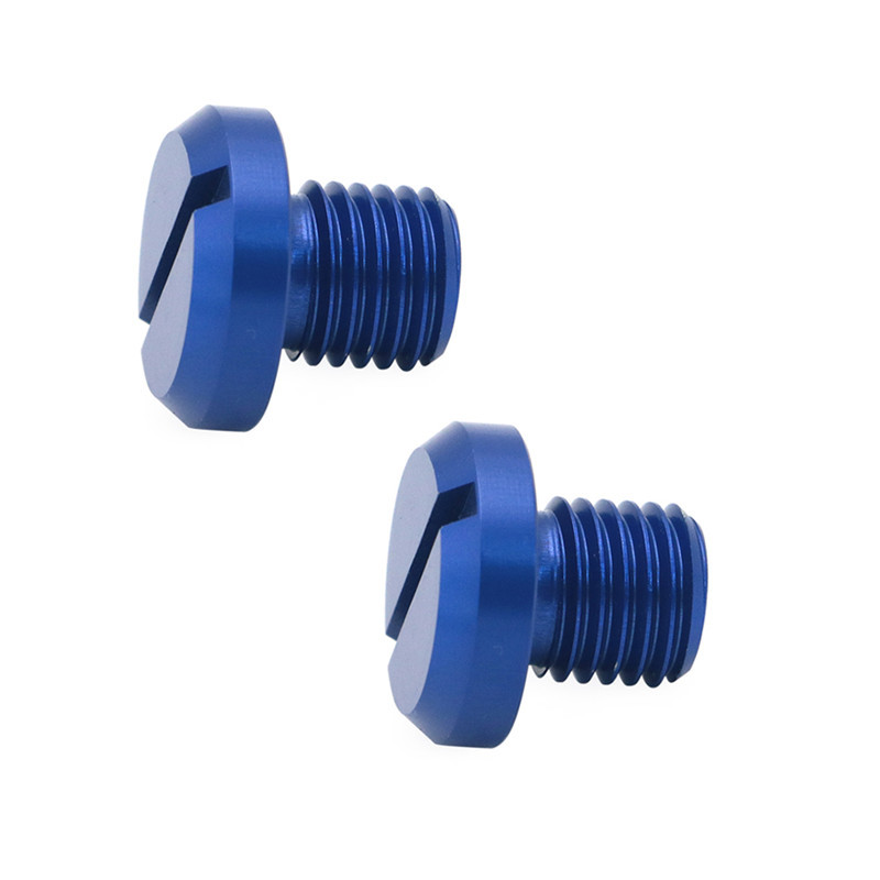 M10x1.25 mootorratta peegli augu pistikud paremal vasakul kruvid poldid alumiiniumist CNC Yamaha Honda Kawasaki Suzuki Triumph BMW jaoks