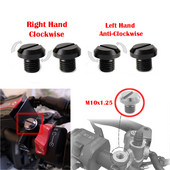 M10X1.25 Βίδες με βύσμα οπής καθρέφτη Βίδες αλουμινίου για Kawasaki Versys 650 1000 Z900RS Z900 Z800 Z650 Z1000 Vulcan VN900 ER-6N