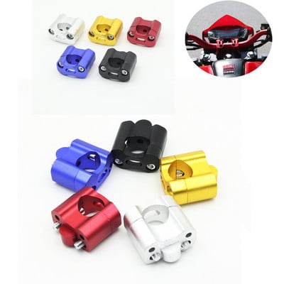 2 τεμάχια CNC 22mm 28mm Off road Bar Clamps Μοτοσικλέτας Αντάπτορας ανύψωσης τιμονιού για μοτοσικλέτα 7/8" 1-1/8 Pit Dirt