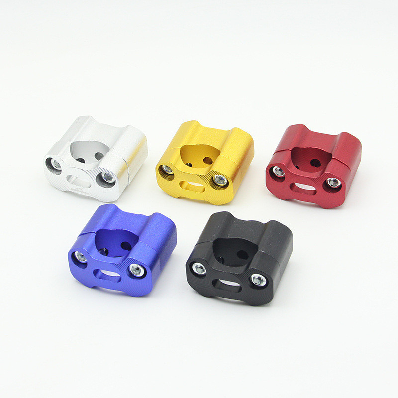 2 τεμάχια CNC 22mm 28mm Off road Bar Clamps Μοτοσικλέτας Αντάπτορας ανύψωσης τιμονιού για μοτοσικλέτα 7/8" 1-1/8 Pit Dirt