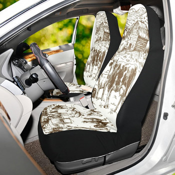 Κάλυμμα καθίσματος αυτοκινήτου Farm Animals Universal Auto μπροστινά καθίσματα προστατευτικό που ταιριάζει Αντιολισθητικό κάλυμμα προστασίας καθίσματος αυτοκινήτου για φορτηγό SUV αυτοκινήτου Sedan