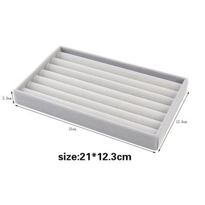 Sametine ehete ekraan Virnastatav peen ehete hoidja kaasaskantav sõrmus Kõrvarõngad kaelakee korraldaja Box organizator de boys