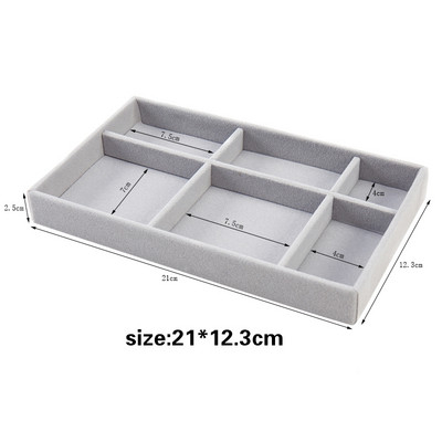 Sametine ehete ekraan Virnastatav peen ehete hoidja kaasaskantav sõrmus Kõrvarõngad kaelakee korraldaja Box organizator de boys