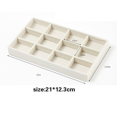 Sametine ehete ekraan Virnastatav peen ehete hoidja kaasaskantav sõrmus Kõrvarõngad kaelakee korraldaja Box organizator de boys