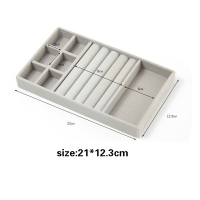 Sametine ehete ekraan Virnastatav peen ehete hoidja kaasaskantav sõrmus Kõrvarõngad kaelakee korraldaja Box organizator de boys