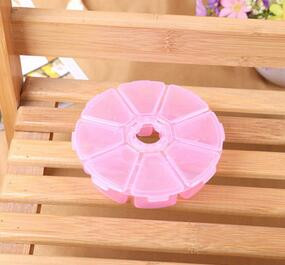 1 τμχ Πλαστικά 6/815 Κουτιά αποθήκευσης Υποδοχές Ρυθμιζόμενη συσκευασία διάφανη Θήκη εργαλείων Craft Organizer κουτί κοσμημάτων