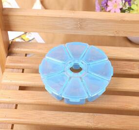 1 τμχ Πλαστικά 6/815 Κουτιά αποθήκευσης Υποδοχές Ρυθμιζόμενη συσκευασία διάφανη Θήκη εργαλείων Craft Organizer κουτί κοσμημάτων