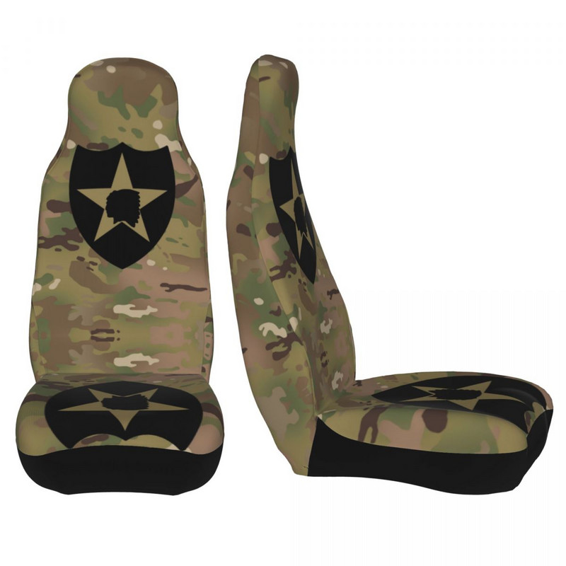 Husă universală pentru scaune de mașină de camuflaj din US Army Patru anotimpuri potrivită pentru toate tipurile de modele Huse pentru scaune Camo Pescuit din poliester