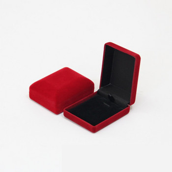 Κρεμαστό κουτί με κολιέ νύφης Χονδρικό κουτί δώρου για κοσμήματα γάμου από βελούδινο κοσμηματοπωλείο Θήκη επίδειξης Μεγάλα σκουλαρίκια Κουτί αποθήκευσης